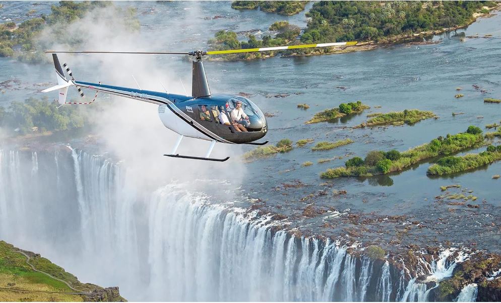 30 Minutes Victoria Falls Helicopter Flight