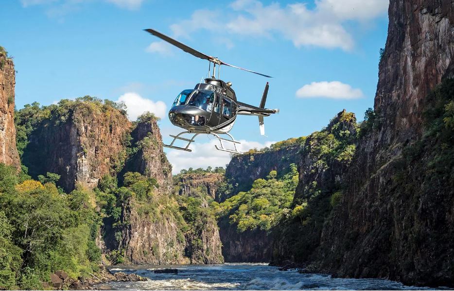 Victoria Falls Gorge Helicopter Flight